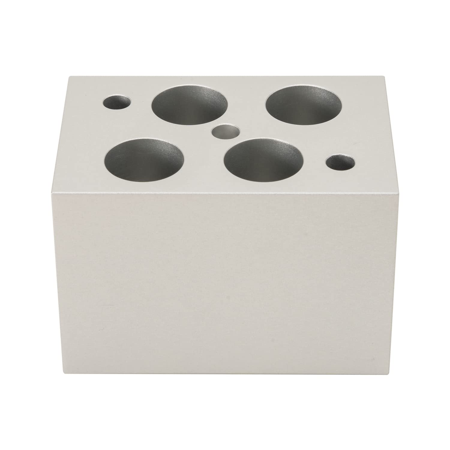 ONiLAB 15mLx 4 Centrifuge Tubes Capacity Scientific Aluminum Dry Bath Heating Block for Digital Dry Bath Incubator…