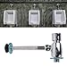 Urinal Flush Valve, Copper Urinal Flush Valve Set, Flushing Tool Brass Manual Toilet Flush Valve, Hand Press Toilet Flush Valve, for Bathroom Public Place
