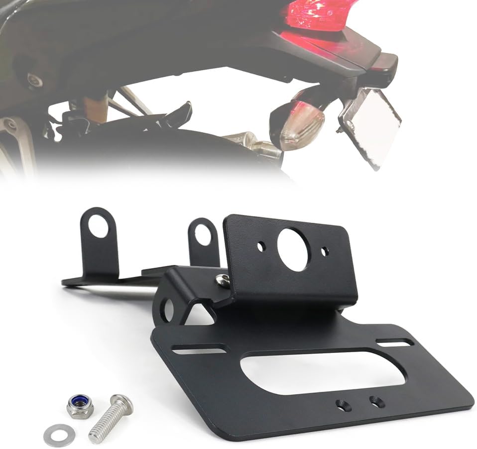 Fender Eliminator Fit for CBR125R 2011-2016, CBR250R 2011-2015, CBR300R/CB300F 2015-2022 Tail Tidy License Plate Holder