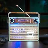 Brickshining LED Lighting Compatible with Lego Retro Radio 10334, Light Kit Compatible with Lego 10334, Giving Light to Model, NOT Included The Model Set（Standard Version）