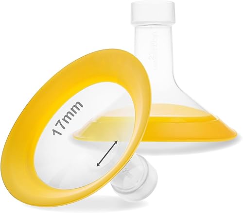 Miniatura 14 de Nenesupply Bridas ovaladas de 0.827 in compatibles con piezas de bomba Medela de repuesto de 0.827 in para extractores de leche Medela. Trabaja con