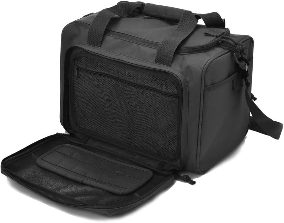 REEBOW GEAR Tactical Gun Range Bag Deluxe Pistol Shooting Range Duffle Bags