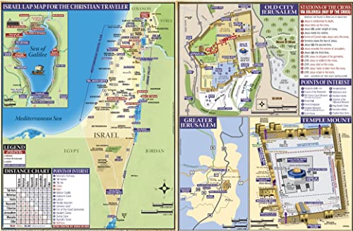 Israel For The Christian Traveler | Revised National Award-Winning Messianic Travel Guide Plus Two Lap Maps Of The Holy Land #TOP3