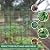 Metal Garden Arch Trellis, 7.3Ft Black for Raised Beds, Plant Support for Cucumbers & Climbing Vegetables
