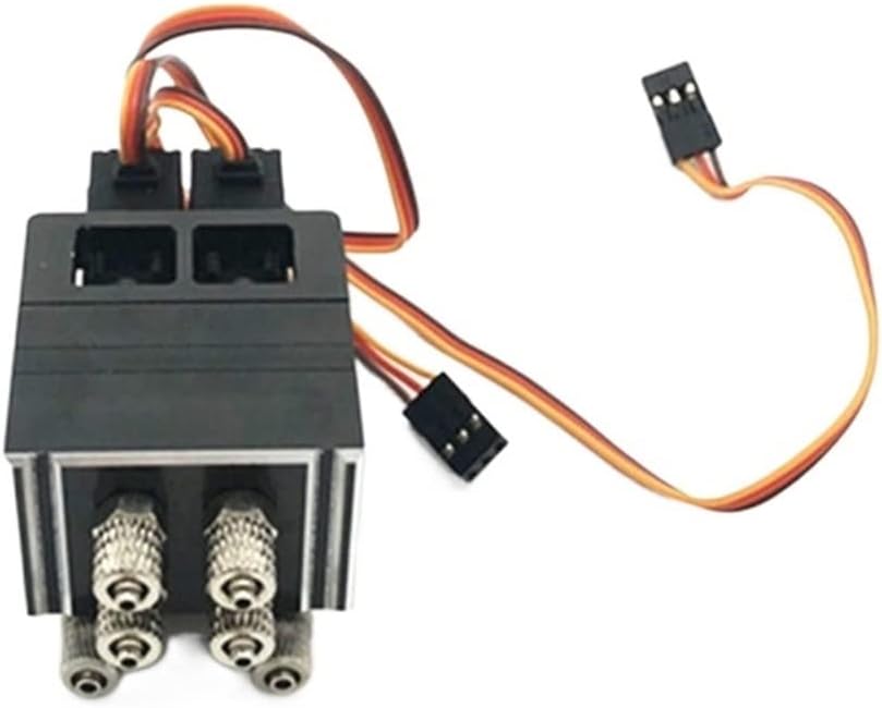 GaYouny 1Pc 2CH/3CH/4CH/7CH Hydraulic Oil Valve Controller with Servo Durable Hydraulic Oil Valve for 1/12 RC Excavator Bulldozer Parts Beatirce (Color : 3CH) : Toys & Games