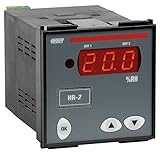 Regolatore di umidità da pannello HR-2P7A Per la regolazione dell\'umidità in modalità direct e reverse per sistemi di condizionamento, riscaldamento e refrigerazione Vemer VM647500 Alimentazione 24/230V AC - 50/60Hz Sonde collegabili sensori lineari