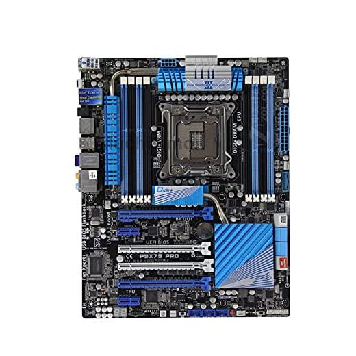Fit for P9X79 PRO Desktop X79 X79M 2011 Socket LGA 2011 Core I7 LGA2011 DDR3 64GB PCI-E 3.0 Moderkortdator