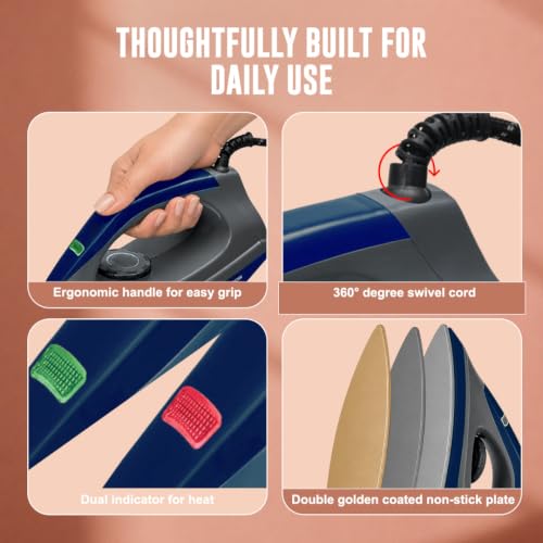 Image of SUJATA Airona Heavy Weight Dry Iron 1100W I Mix Colours