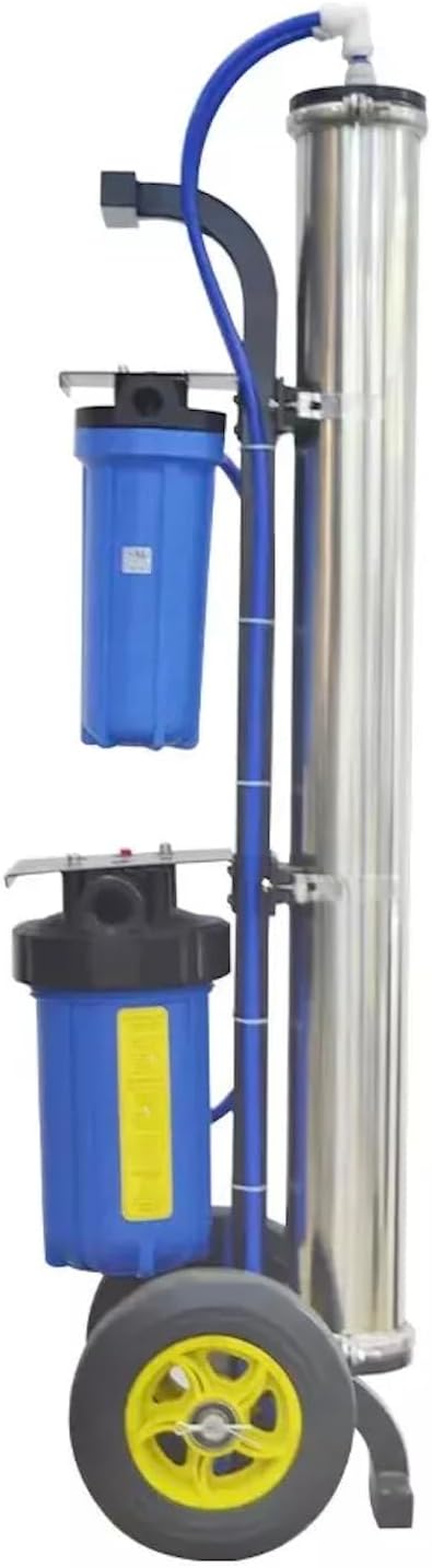 Professional Spotless Window Cleaning Filtration Reverse Osmosis RO Filter System - Portable for Window, Glass, Solar Panel Cleaning and Car Washing