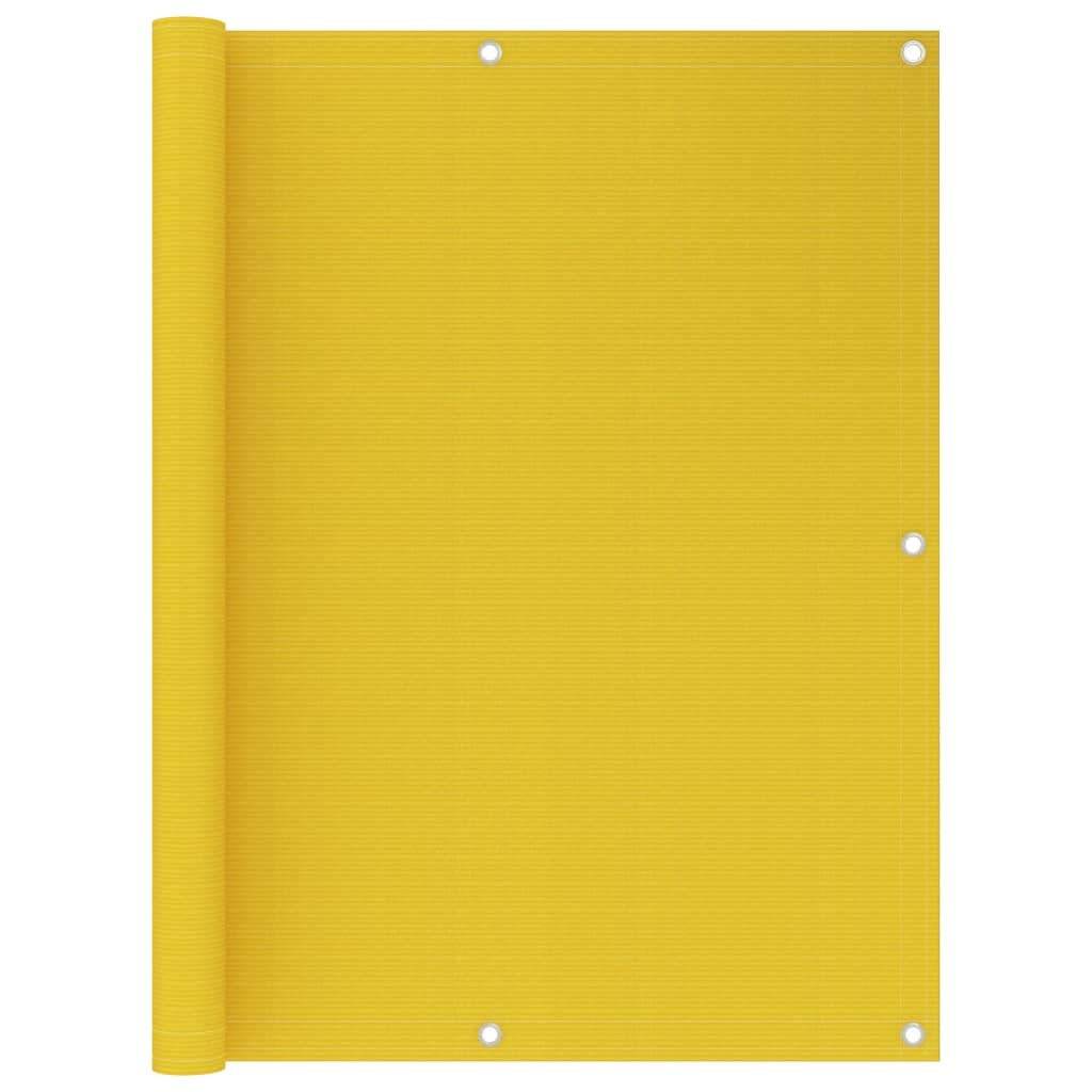 YellowBalcony- odporny na promieniowanie UV, wiatroszczelny klosz, łatwa instalacja, ochrona na zewnątrz, 120 x 500 cm, do ogrodu, patio i tarasu