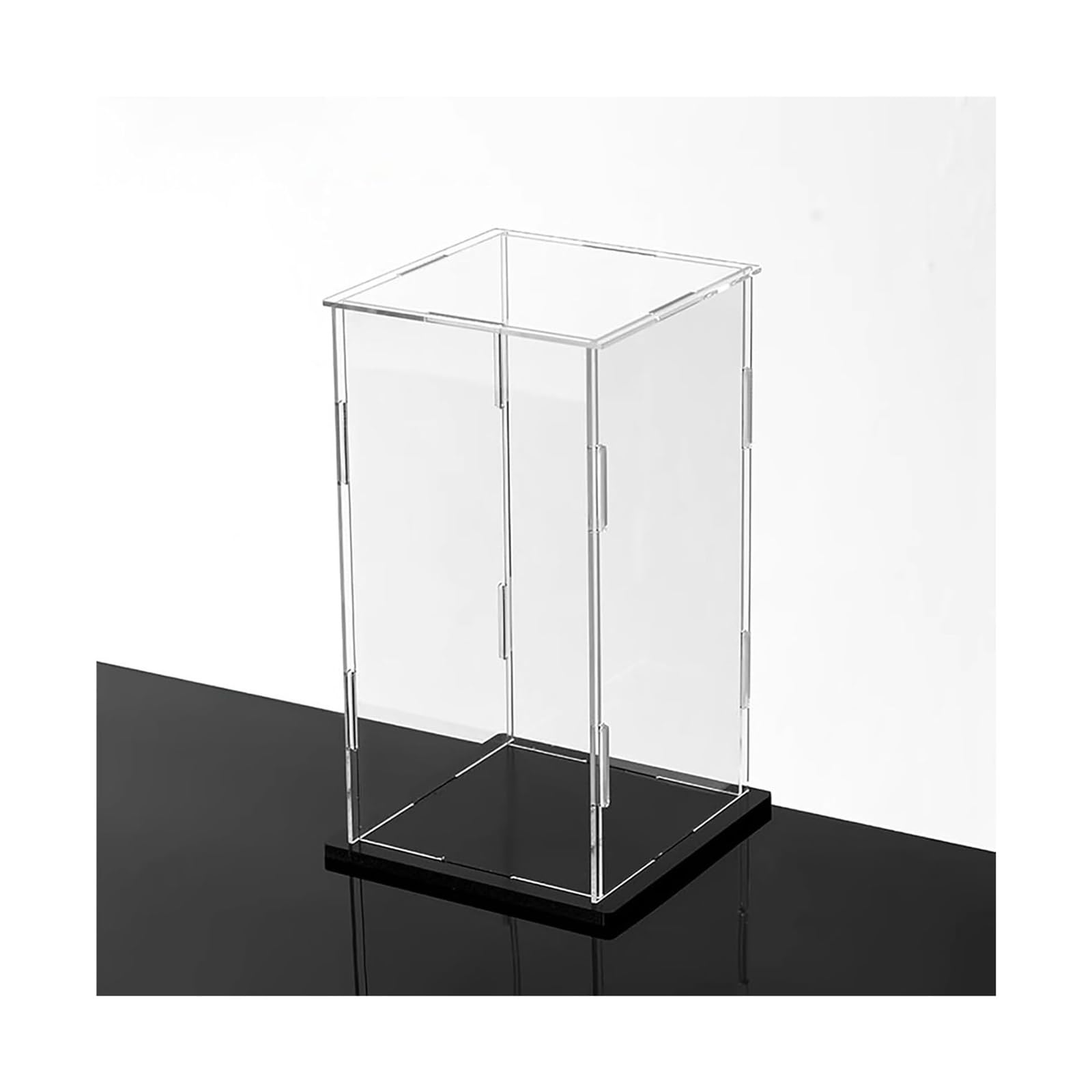 TVANTRUXIS Clear Acrylic Organizer Box, Acrylic Display Case For Collectibles Jewelry Soenirs Multiple Sizes(10x10x10cm(4x4x4in))