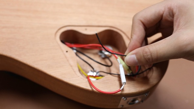 Amazon.com: Leo Jaymz DIY Electric Guitar Kits with Mahogany Body