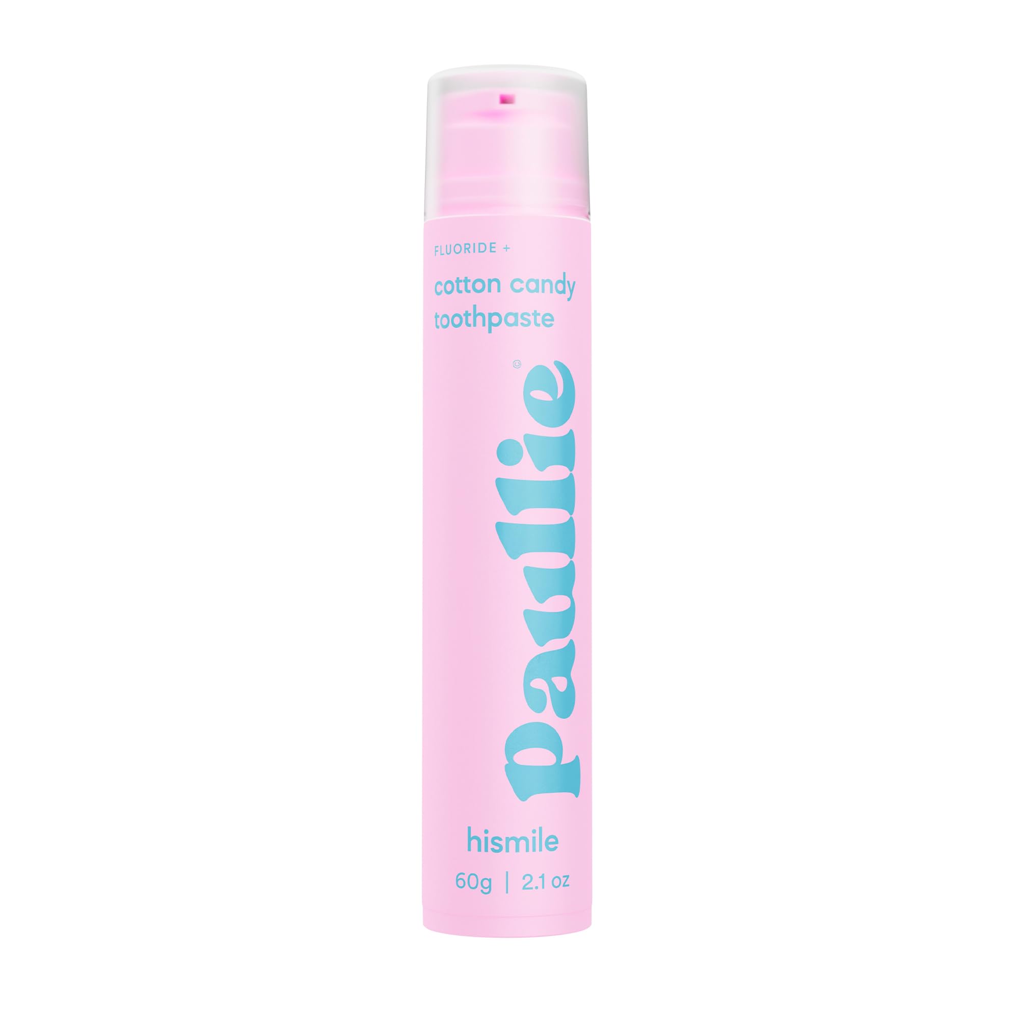 Hismile x Paullie Cotton Candy Flavoured Toothpaste