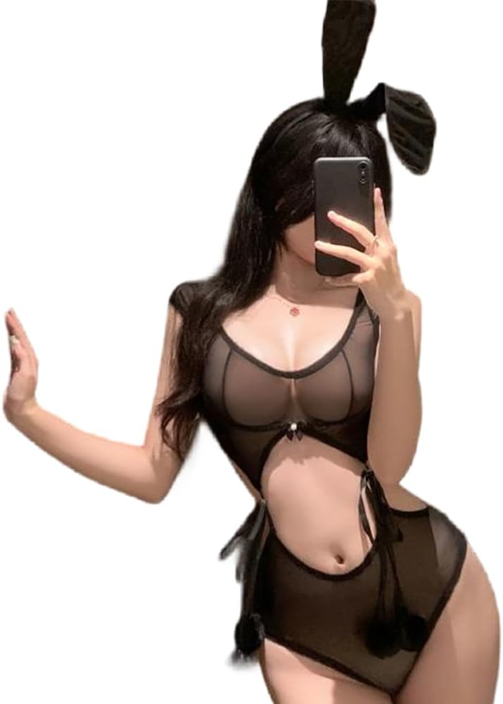 JasmyGirls Lingerie sexy gatto cosplay costume in pelle body