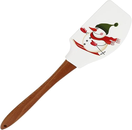 VINTORKY Espátula de silicona para huevos, espátula de silicona para huevos, cuchara de jengibre, decoración de pan de jengibre, espátulas de