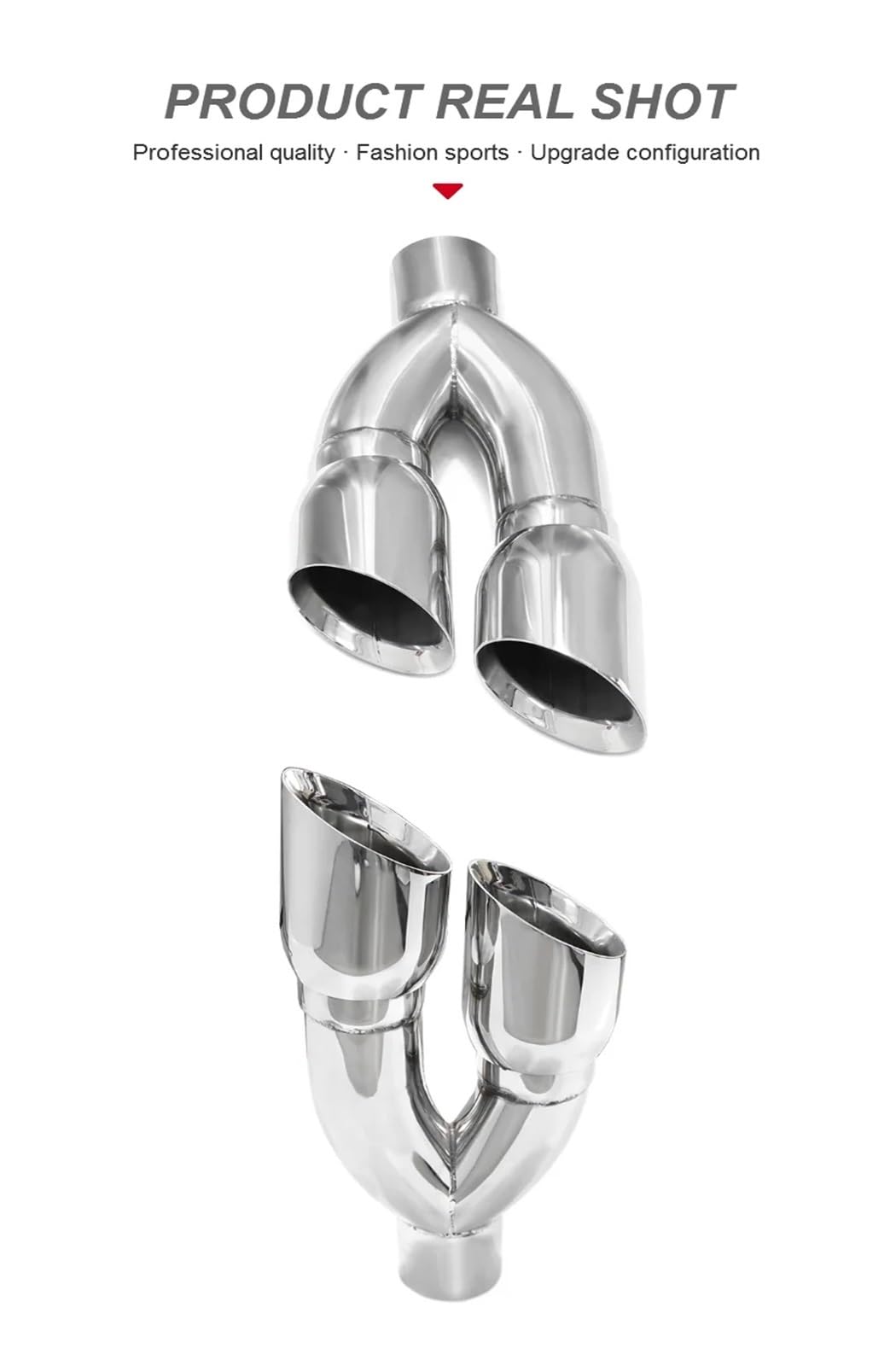 Tubo de escape de coche Para Escape para tubo silenciador de coche para sistema para escape punta Universal para boquilla