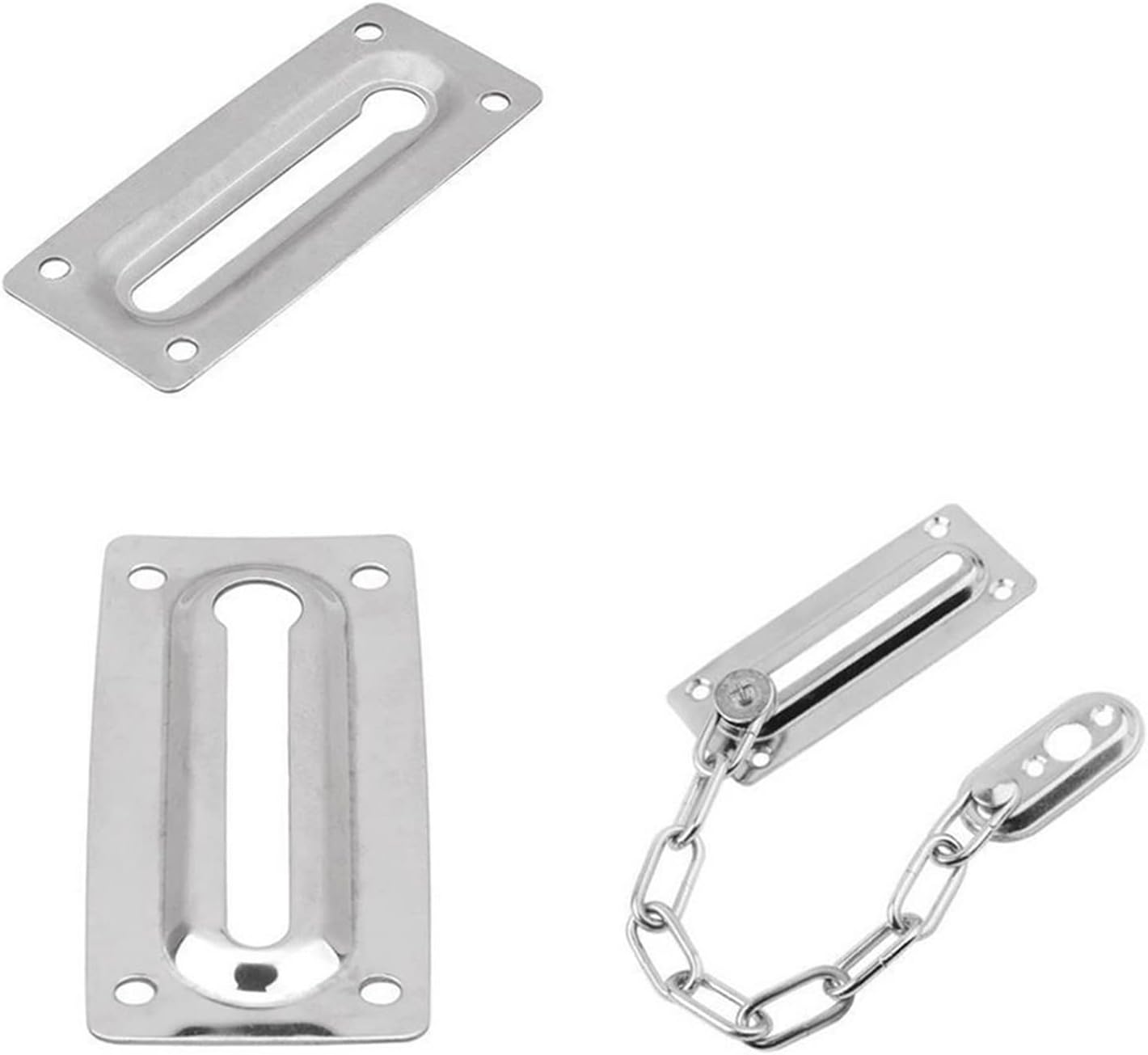 ハンドメイド　鉄製　ドアノブ　日本製 ドアチェーンロック、内部ドアロック、ドアチェーン ステンレス