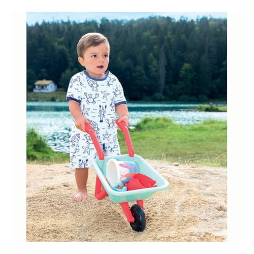 Brouette de plage ECOIFFIER avec seau et accessoires de sable Neuf - vue 5