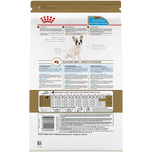 Royal Canin Breed Health Nutrition French Bulldog Puppy Dry Dog Food, 10.5 lb Bag - Image 2