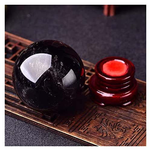 Boule d'obsidienne contre le stress : pierre de guérison brute - 4