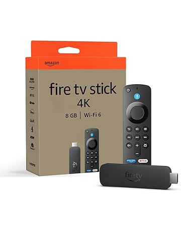 Amazon Fire TV Stick 4K (Newest gen), supports Wi-Fi 6, Dolby Vision/Atmos, HDR10+