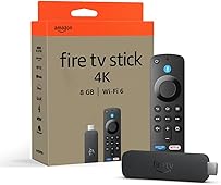 Amazon Fire TV Stick 4K (Newest gen), supports Wi-Fi 6, Dolby Vision/Atmos, HDR10+