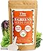Heirloom Lettuce & Leafy Greens Seeds - Romaine, Kale, Spinach, Butterhead, Oak, Arugula, Collard Greens | 1200 Seeds | Non Gmo Seeds For Planting | Hydroponic Home Vegetable Garden | Microgreen Seeds