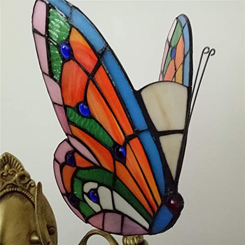 Accesorios de iluminación de pared Tiffany de vidrieras E26 E27 6