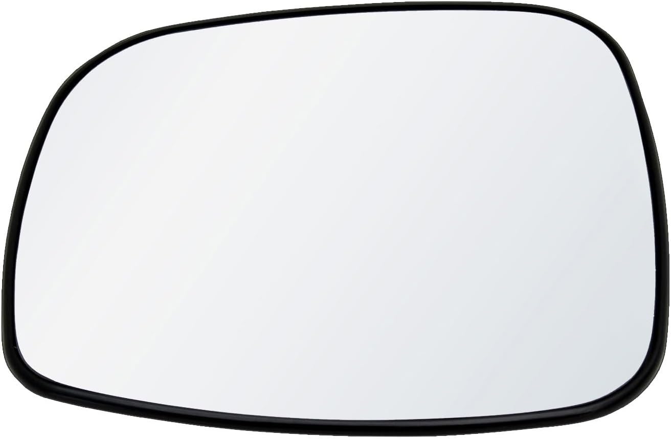 Driver Side Mirror Glass For 2008-2016 Chrysler Town & Country, 2008-2020 Dodge Grand Caravan, 2012-2015 RAM CV, 2009-2014 VW Routan Left Door Heated Mirrors CH1324107 68026177AB