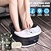 ECARBME Foot Spa Bath Massager with Heat, Foot Bath with 22 Massage Rollers, Temperature Control, Jets, Bubbles, Epsom Salt and Vibration, Foot Soaking Tub for Relaxation - Grey