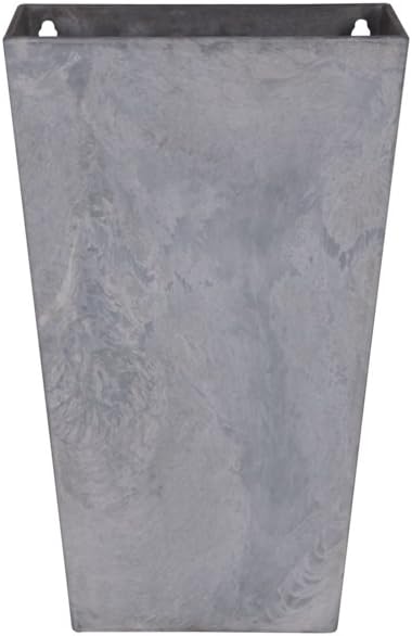ARTSTONE Ella Wall Pot Planter, Frost Resistant and Lightweight 30ย x 17ย x 49ย cm Grey