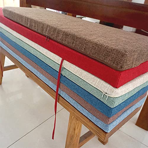 Genérico Cojín para Columpio de Exterior de 2 o 3 plazas, Grueso, 200x40cm, Elegante y cómodo, para jardín, Comedor y hogar.