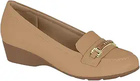 Mocassim Anabela Feminino Modare – Fivela, Leve, Confortável e Ideal para Uso Diário