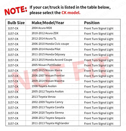 Lasfit 3157 Led Bulb 3057 4057 4157 Turn Signal Light Amber Only Canbus Ready Error Free Built-In Load Resistor Anti-Hyper Flash Automotive Blinker Max 2600Lm, Only For Standard Socket(2Pcs) #TOP1