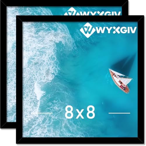 Amazon.com - Wyxgiv 8x8 Picture Frame Set of 2, Lightweight yet Durable ...