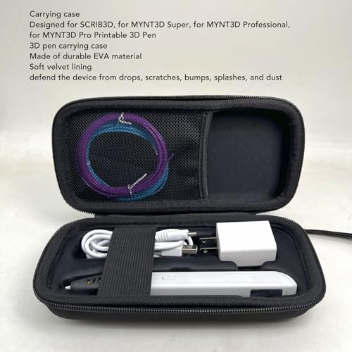 Estuche de Transporte para BolÃgrafo 3D para SCRIB3D, MYNT3D Super, MYNT3D Professional, MYNT3D Pro, Soporte Organizador de Almacenamiento para Recarga de Filamentos de Impresión 3 Estuche de Transporte para BolÃgrafo 3D para SCRIB3D, MYNT3D Super, MYNT3D Professional, MYNT3D Pro, Soporte Organizador de Almacenamiento para Recarga de Filamentos de Impresión - Imagen 4