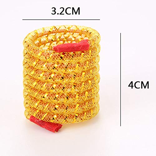 Brinquedo de mola para gatos Suxgumoe, 5 peças coloridas para animais de estimação e gatos interativ