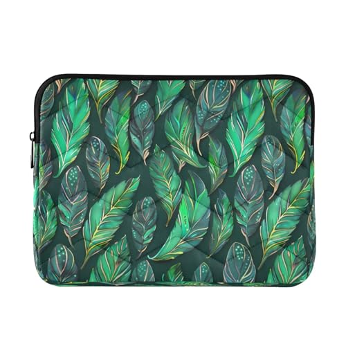 Funda para portátil 13-14 pulgadas impermeable verde