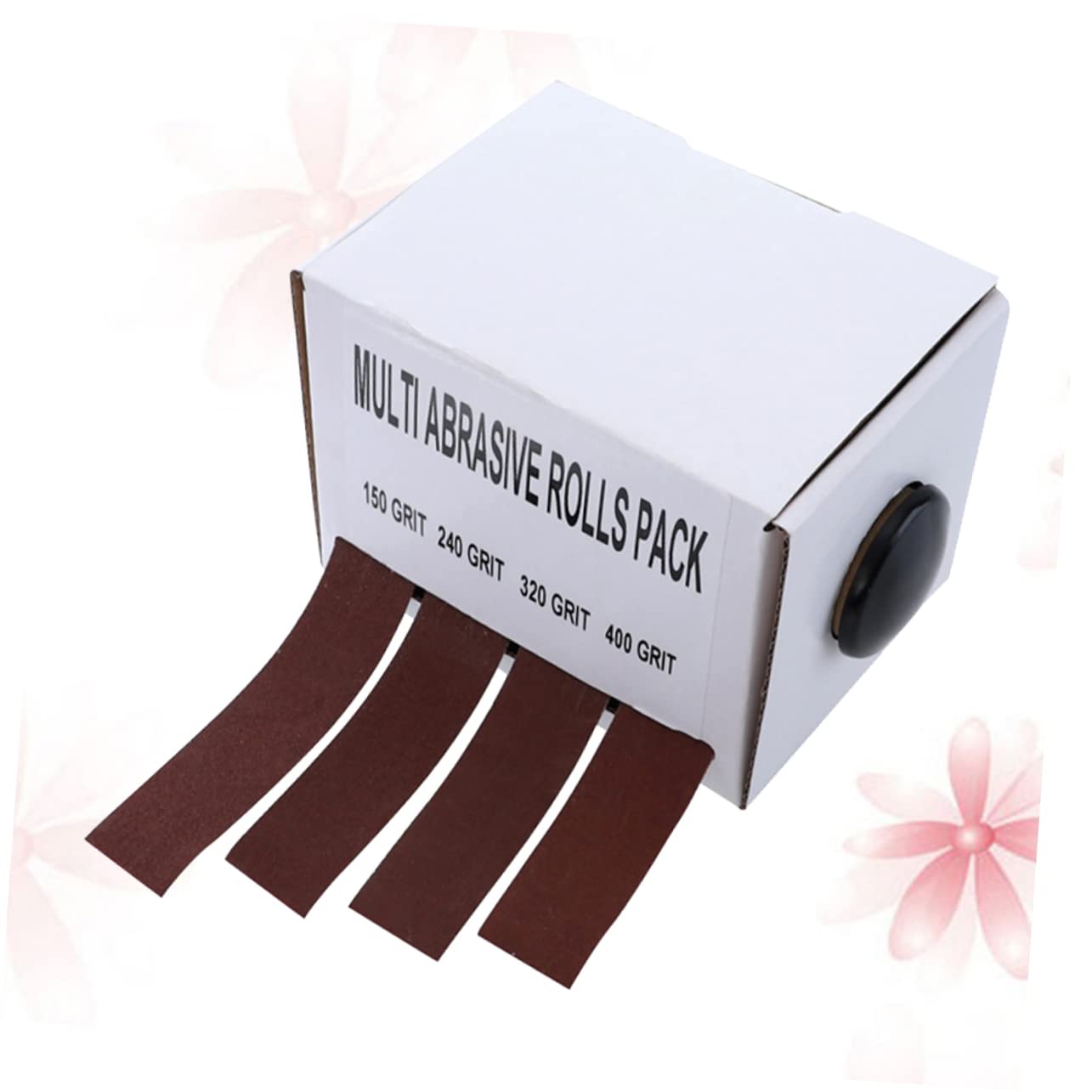 Draw Out Sanding Cloth Roll for Polishing and Grinding Durable Anti-Static Sandpaper Box for Finishing High Abrasion Resistance for Home Use