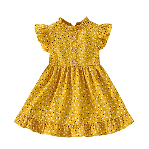 Vinuoker Toddler Baby Girl Skirt Floral Dress Summer Sundress Little Girl Casual Dresse Summer Fall Outfits #TOP15