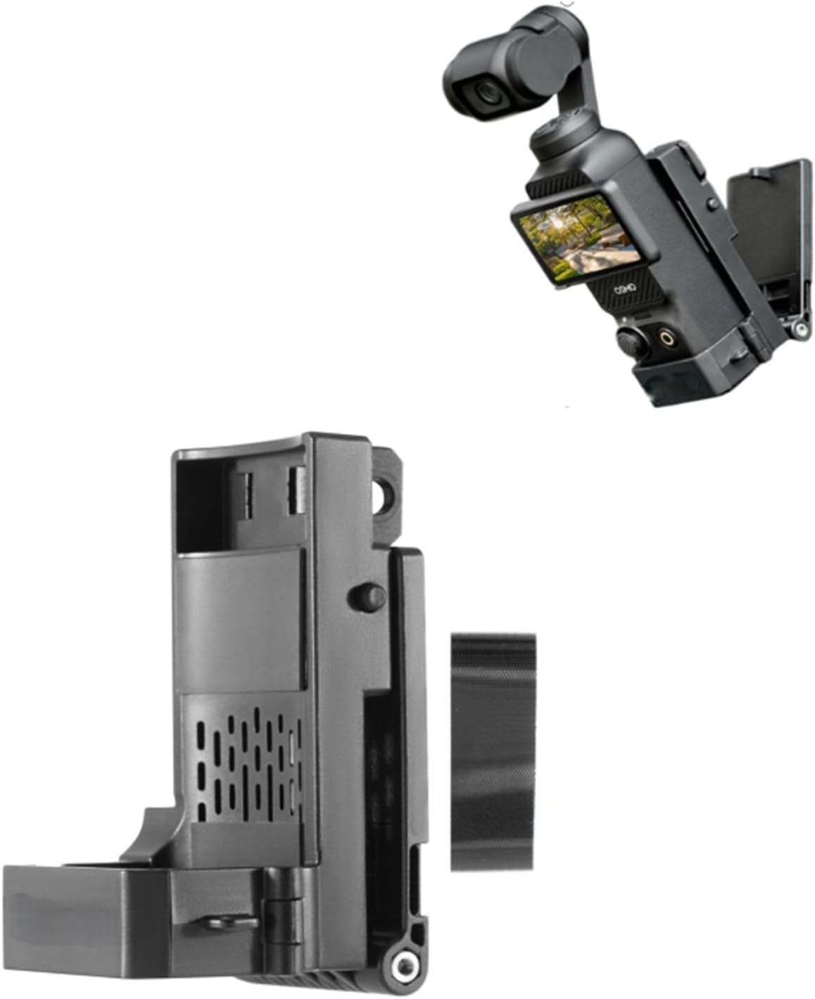 Magnetic Mount Stand Bracket for DJI Pocket 3 Magnetic Extension Adapter Holder Foldable 180  Adjustable Clip Clamp for Osmo Pocket 3 Accessories