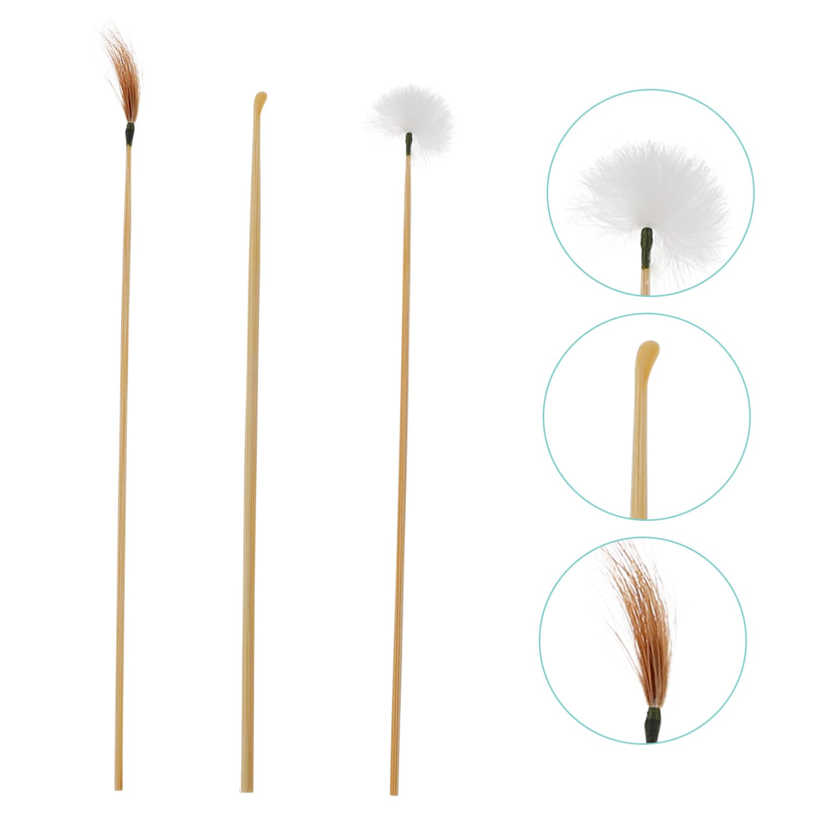 Anneome 3pcs Ear Picking Tool Ear Ear Picks Ear Cleaning Spoon Limpiador De Ear Wax Tool Cleaning Tools for Ear Cleaning Supplies Kit Goose