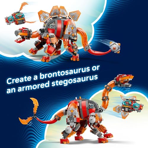LEGO DREAMZzz Dino Jet Dinosaur Building Toy for Kids, Ages 9+, 4 Minifigures - image 3