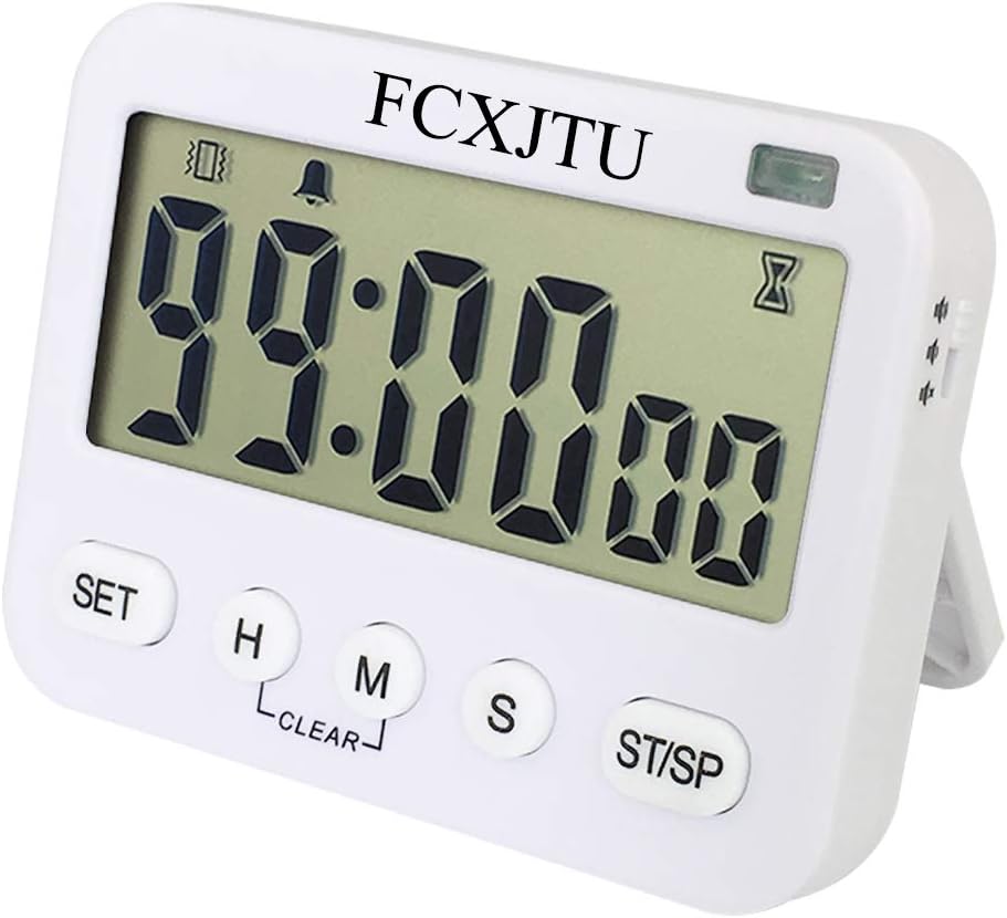 Amazon.com: FCXJTU Digital Kitchen Timer Magnetic, Cycle Count Down ...