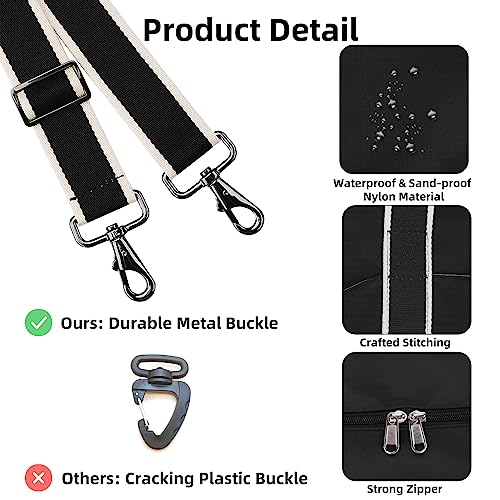 WALNEW Travel Accessory Set | Duffel Bags for Men and Women | Fashionable Gym and Weekend Tote