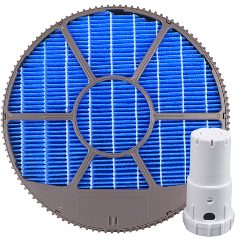 FZ-AX80MF 枠付き 加湿フィルター と Ag+ イオンカートリッジ FZ-AG01K1 抗菌 99.9%以上 加湿空気清浄機用 KC-HD70 KI-EX75 KI-HX75 KI-JX75 KI-EX55 KI-EX75 KI-JX75 KI-HX75 フィルターFZAX80MFと FZAG01K1 互換品 2点セット