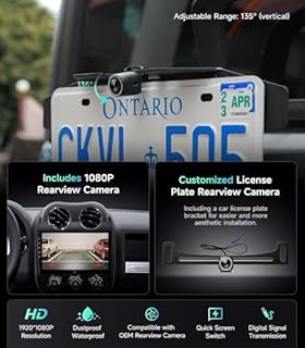 10.2" Android Car Stereo Radio for Jeep Compass Patriot 2010-2016 | Wireless CarPlay Android Auto | 5G WiFi GPS Navigation | AHD Backup Camera | Plug & Play