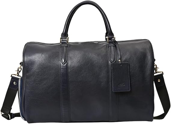 Amazon | [シーカー] ボストンバッグ メンズ 大容量 革 肩掛け 斜