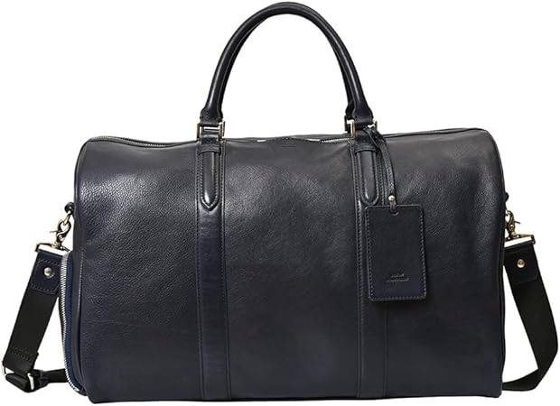 Amazon | [シーカー] ボストンバッグ メンズ 大容量 革 肩掛け 斜