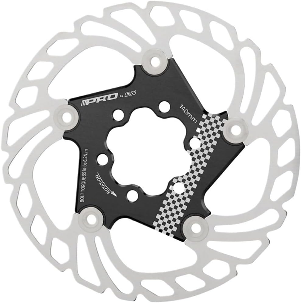 Bicycle Brake Rotor 140/160/180/203MM Bike Floating Rotor Bicycle Brake Disc Bike Hydraulic Disc Brake Rotor(RED-203MM)